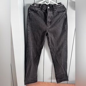 Kendall & Kylie Men's Charcoal Jeans